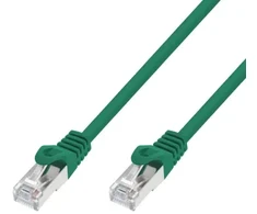 Extralink Cat.7 S/FTP 0.5m 20G Žalia | LAN pataisos laidas | Varinis vytos poros tinklo kabelis