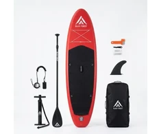 Extralink Deska SUP 320x78x15cm Czerwona | Pompowana deska + priedai | Rinkinys, SUP-4025
