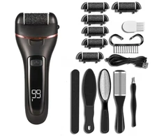 EXTRALINK ELECTRIC FOOT FILE SCRAPER PEDICURE DEVICE