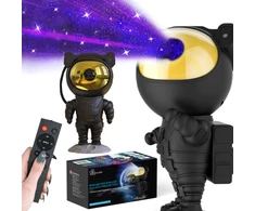 Extralink Home Projektorius gwiazd JUODA | Lampka nocna, rzutnik | vaikams, astronauta