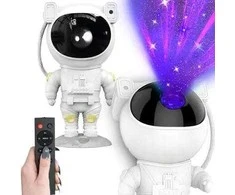 Extralink namų žvaigždžių projektorius V2 | Naktinė lemputė, projektorius | stovintis, vaikams, astronauto formos