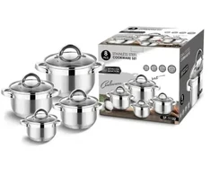 Extralink Home SF-1132 | Puodų rinkinys | 4 vnt, Nerūdijantis plienas, 1.9L, 2.7L, 3.6L, 6.1L