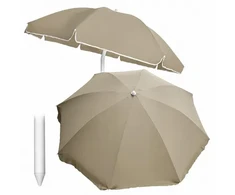 Extralink Juodas Forest | Parasol sodo | 180cm smėlio spalva