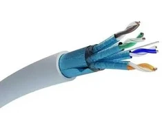 Extralink CAT6A FTP (F/FTP) V2 vidinis susuktos poros tinklo kabelis, 500M LSZH