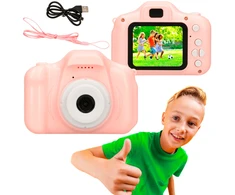 Extralink kids camera h20 pink