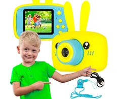 Extralink vaikų kamera h23 geltona