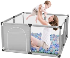 Extralink Kids Playpen, Dry Pool Playground for Children, Foldable 126x126cm Ball Pit k-458