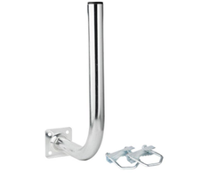 Extralink L250x400 | Laikiklis balkonowy | 250x400mm, su cybantami M8, stal, ocynk
