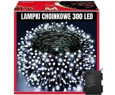 Extralink | Kalėdų eglutės lemputės | Kalėdos, 21,7 m, 300 LED, lauko, vidaus, šaltai balta