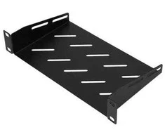 Extralink Lentyna 1U | Lentyna 10" stovo spintelėms | juoda