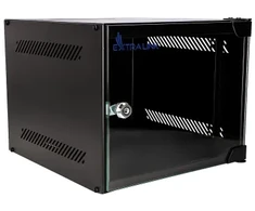 Extralink Lite 4U 10" 280x310 Juoda | Rack spintelė | Tvirtinama prie sienos