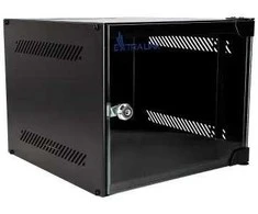 Extralink Lite 4U 10" 280X310 Wall-Mounted Rackmount Cabinet Juodas