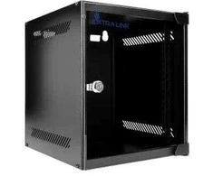 Extralink Lite 6U 10" 280X310 Wall-Mounted Rackmount Cabinet Juodas