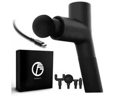 Kraujospūdžio matuoklis Extralink Massage Gymgun Fit 2.0 Lite | Masažo pistoletas | 4 galvutės, 6 režimai