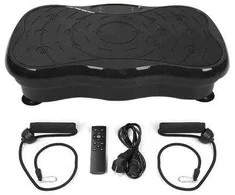 Extralink Moonwalk Spin Move Platofrma Wibracyjna do Ćwiczeń Fitness 200W juoda