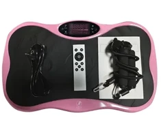 ExtraLink Moonwalk SpinMove Rožinė| Platofrma Wibracyjna do Ćwiczeń Fitness | 200W (EX.99984)