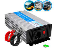 Extralink OPIM-1500W | Įtampos keitiklis | automobilinis 12 V, 1500 W modifikuotas sinusas