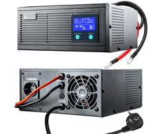 Extralink „Piorun“ 2000VA/1600W „Volt Sinus Pro“ pakaitalas | Inverteris | Grynas sinusinis signalas, 24 V nuolatinės baterijos įtampa