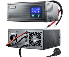 Extralink Piorun 3000VA/2100W inverteris, gryna sinusoidė, 24 V nuolatinės baterijos įtampa