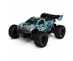 EXTRALINK RC SC10 remote-controlled car 1/10 brushless 4WD extreme truck mėlynas