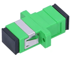 Extralink SC/APC | Adapteris | Vienmodis, Simplex, Žalias