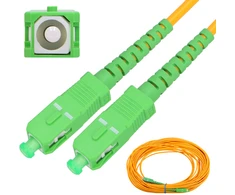 Extralink SC/APC-SC/APC | Patchcord | Jednomodowy, Simplex, G.657A2, 3mm, 5m