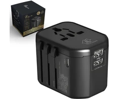 „Extralink Smart Life“, skirta ES/JK/JAV/AU/CH + USB-C USB-A keliautojams