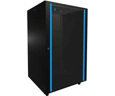 EXTRALINK GRINDINĖ SPINTELĖ 27U 800X800 JUODA
