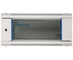 EXTRALINK SIENINĖ RACK SPINTELĖ 4U 600X450 PILKA