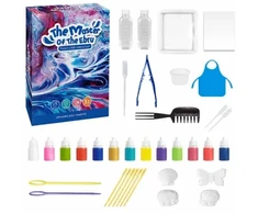Extralink Žaislai | Vandens tapybos rinkinys | „Ebru Paints Magical A5“ kūrybinis rinkinys