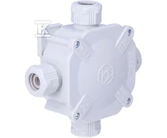 F Elektro HERMETIC PUFF 11P 122X44X105 IP67 PILKA