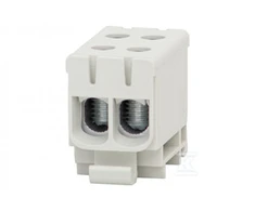 Pozostali LZ F-ELEKTRO F2.0295 gnybtų blokas ZU korpuse, 1 takelis (2x50/2x50mm2) Al/Cu pilka