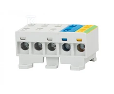 Pozostali F-ELEKTRO F2.0307 gnybtų blokas ZU korpuse 5 takelių (5x35mm2) 3L+N+PE Al/Cu