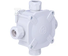 F Elektro HERMETIC PUFF 11P 122X44X105 IP67 PILKA