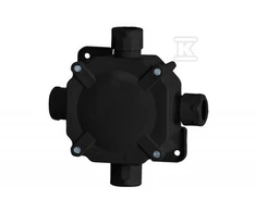 F Elektro HERMETIC PUSH 27P 144X67X132 IP67 Juodas