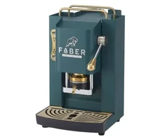 Kavos aparatas Faber Pro Deluxe British Žalias Messing