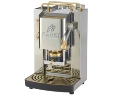 Kavos aparatas Faber Pro Inox Deluxe Glossy Messing