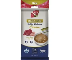FARMINA N&D Quinoa Cat Digestion Kreminis with vištiena & Tuna box – skanėstas katei – 4x15g