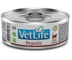 Drėgnas Kačių Maistas - Farmina Vet Life Natūrali Dieta Hepatinei 85g