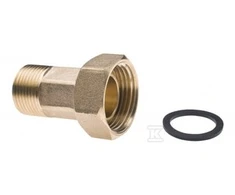 Ferro 1/2" ŽALVARINĖ PUSINĖ JUNGTIS VANDENS NAMUI