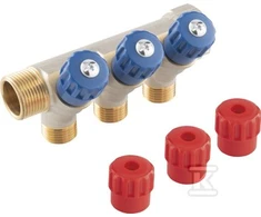 Ferro Ferro sanitarinis skirstytuvas 3/4"x1/2", 3 krypčių RDW200300