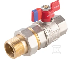 Ferro KFPS1 rutulinis vožtuvas WATER BUTTERFLY 1/2 '' VARŽTAS, F-POWER