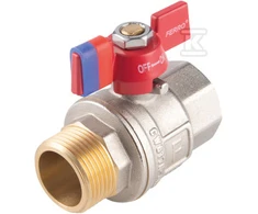 Ferro KFPM21 rutulinis vožtuvas. WATER BUTTERFLY 3/4'' NAKR-WKR, F-POWER // ZKW-20-WN-M-FER-POWER