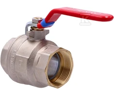 Ferro KFP5 rutulinis vožtuvas VANDUO SU RANKENE 1 1/2 '' RIEŠTĖS KAKLĖ, F-POWER // ZKW-40-WW-R-FER-POWER