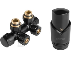 Ferro V-TERMOSTAS RINKINYS, ANGLE DECOR, Juodas.ZTM3OB