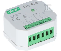 F&amp;F 1NO 16A 100-265V AC IP20 – BIS-408