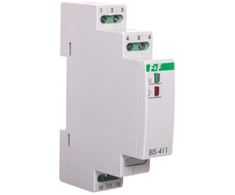 F&amp;F BIS-411-LED-24V Bistable relė 1P 16A atskirta 24V AC/DC Inrush BIS-411i-24V BIS-411-LED-24V