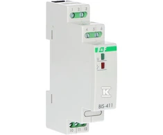 F&amp;F Dvivietis siųstuvas 24V AC / AD 16A 1 modulis - BIS-41-24V