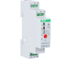 F&amp;F Fazė 10A 1P 4sec 40- 80V CKF- 317