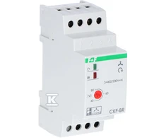 F&amp;F Fazių seka ir gedimo relė F&amp;F CKF-BR-TRMS 10A 1NO/NC delsa 4s asimetrija 40-80V Tikrasis RMS DIN bėgiui